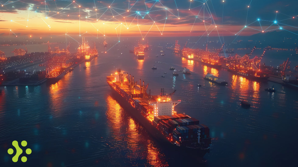 هوش مصنوعی در لجستیک دریایی